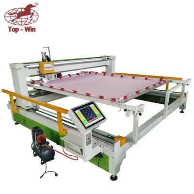 Geautomatiseerd dekbed die makend het watteren tot machine Cnc servo enige naald het watteren machine naaien